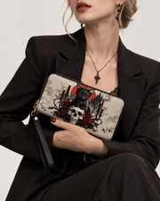 Cat Ritual Long Zip Wallet