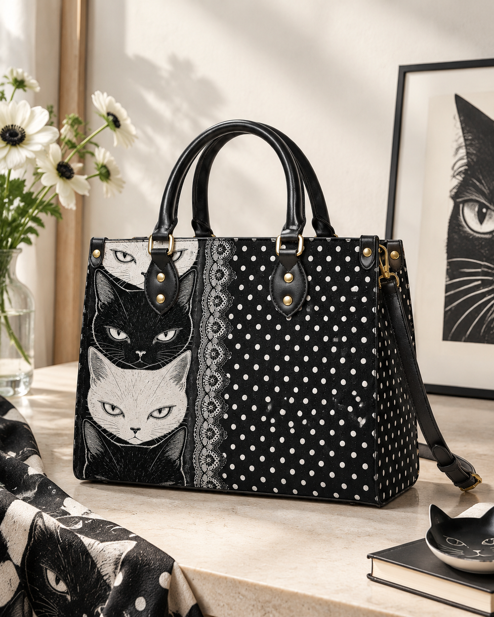 Felis Leather Handbag