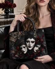 MaskOde Leather Handbag
