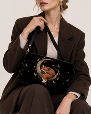 Moon Fox Long Zip Wallet