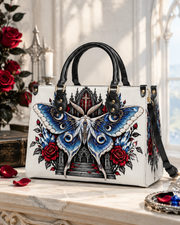 Moth Ritual Leather Handbag