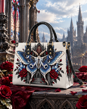 Moth Ritual Leather Handbag