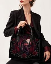 Night Dracon Leather Handbag