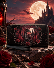 Night Dracon Long Zip Wallet