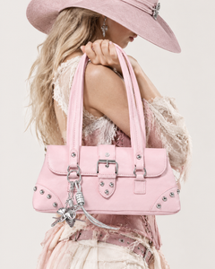 Sweet Punk Pink Shoulder Purse