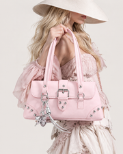 Sweet Punk Pink Shoulder Purse