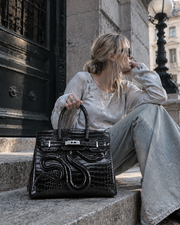 Shadow Serpent Statement Bag