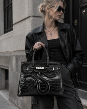 Shadow Serpent Statement Bag