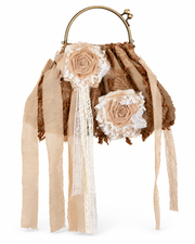 Dusty Bloom Tassel Handbag