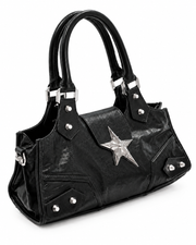 Cracked Star Stud Satchel
