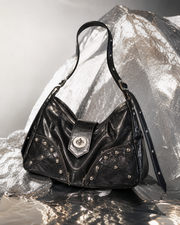 Retro Gothic Motorcycle Rivet Handbag