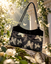 Midnight Gilded Butterfly Bag