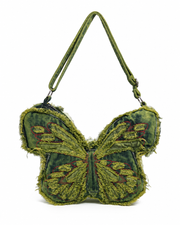 Moss Fringe Butterfly Backpack