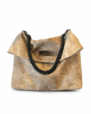 Oversized Soft Foldover Tote