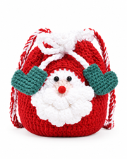 Handmade Christmas Santa Crossbody Pouch