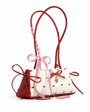 Romantic Christmas Ribbon Handbag