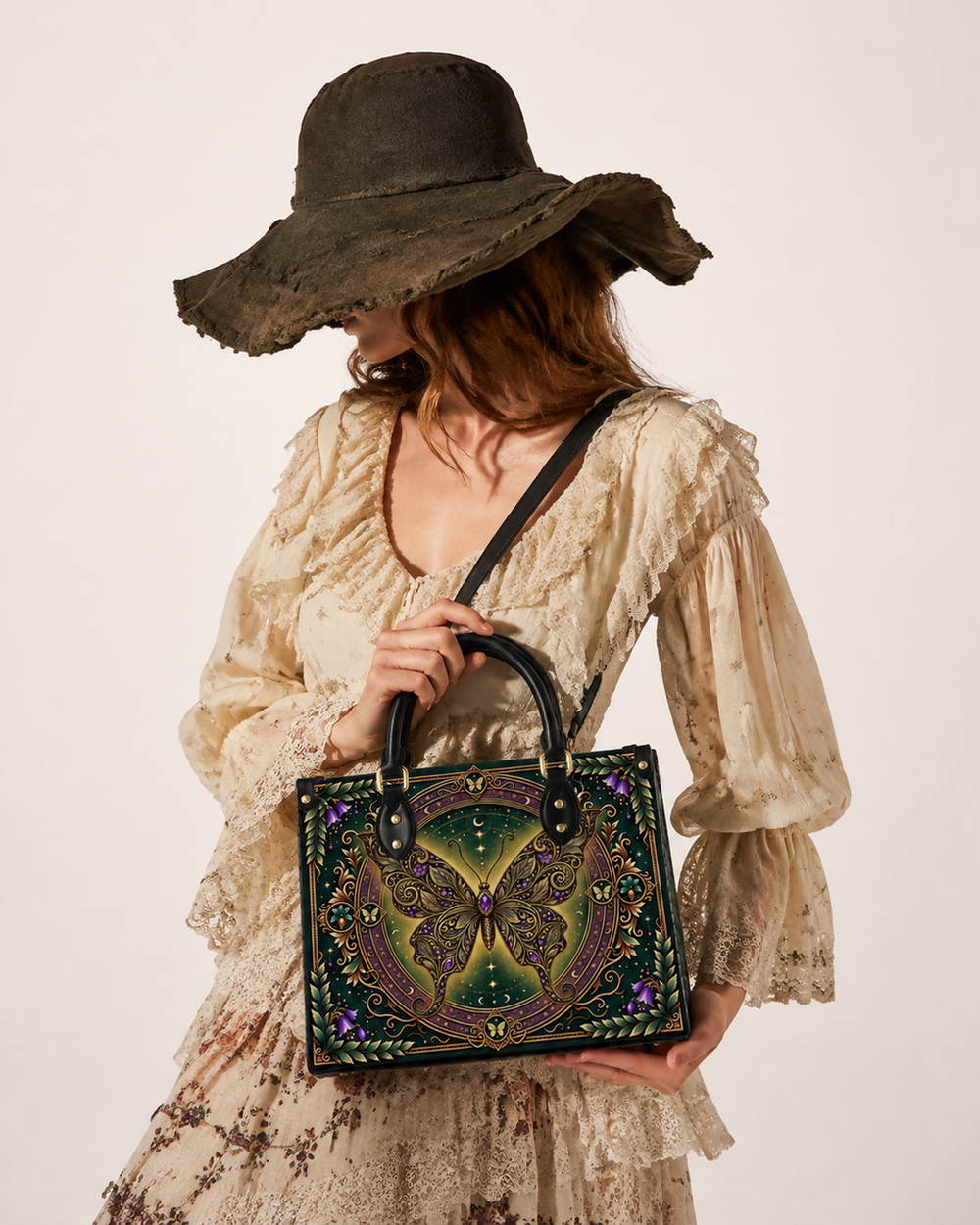 Lunagild Leather Handbag