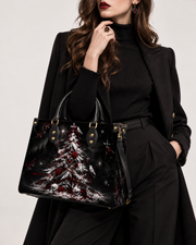 Crimson Noel Leather Handbag