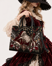 Noir Noel Leather Handbag