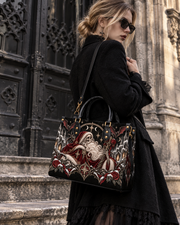 Noir Noel Leather Handbag