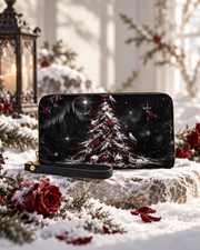 Crimson Noel Long Zip Wallet