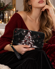 Crimson Noel Long Zip Wallet