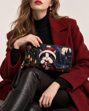 Gothic Purr Long Zip Wallet