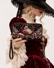 Noir Noel Long Zip Wallet