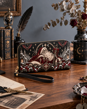 Noir Noel Long Zip Wallet