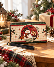Frost Gnome Long Zip Wallet