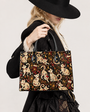 Holly Cat Leather Handbag