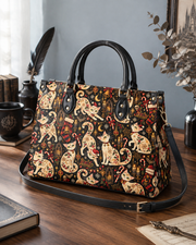Holly Cat Leather Handbag