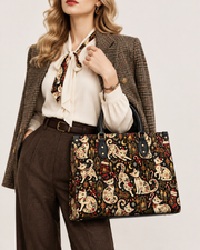 Holly Cat Leather Handbag