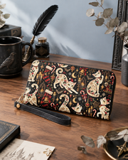 Holly Cat Long Zip Wallet
