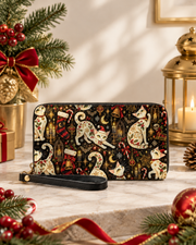 Holly Cat Long Zip Wallet