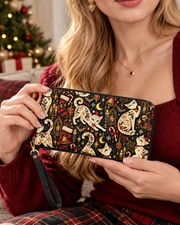 Holly Cat Long Zip Wallet
