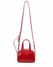 Vintage Xmas Glossy Handbag with Bow