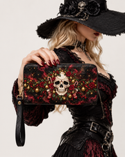 Skull Noel Long Zip Wallet