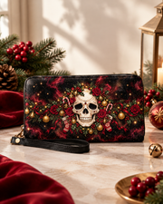 Skull Noel Long Zip Wallet