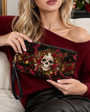 Skull Noel Long Zip Wallet
