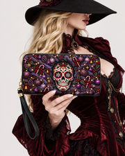 Violet Yule Long Zip Wallet