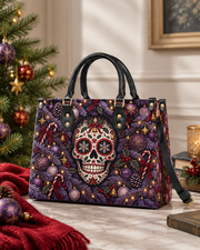 Violet Yule Leather Handbag
