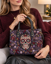 Violet Yule Leather Handbag