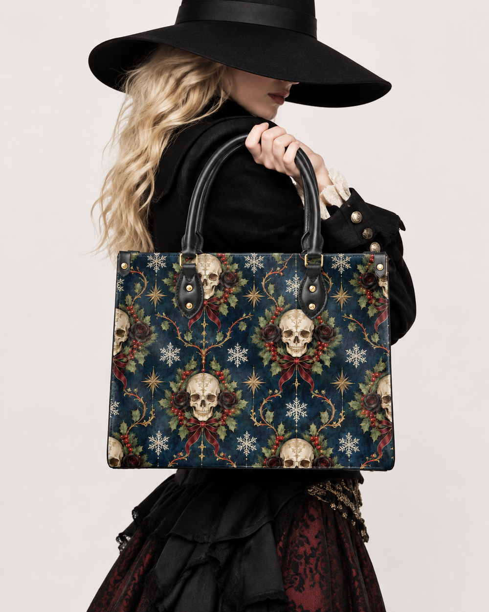 Frost Requiem Leather Handbag