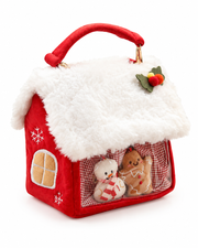 Xmas Snow Roof Tote Purse