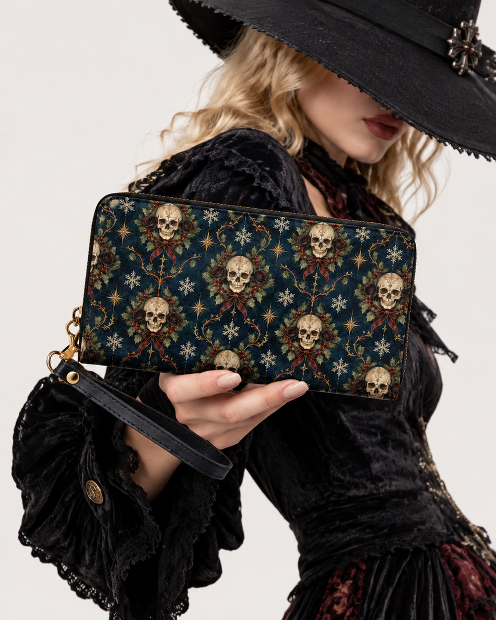 Frost Requiem Long Zip Wallet