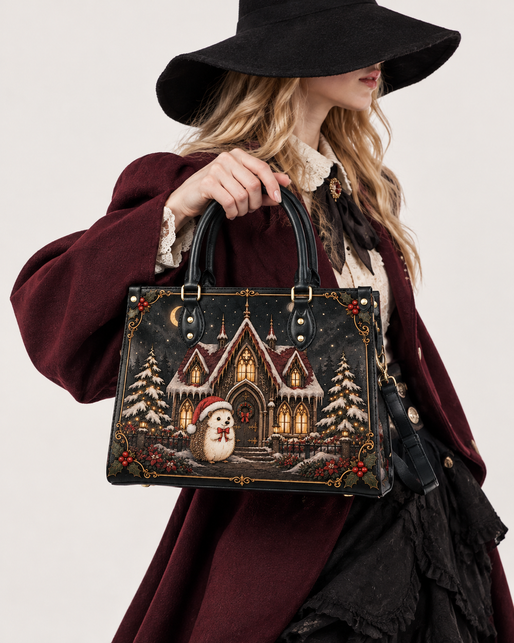 Hedge Cot Leather Handbag