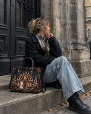 Hedge Cot Leather Handbag