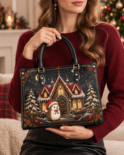 Hedge Cot Leather Handbag