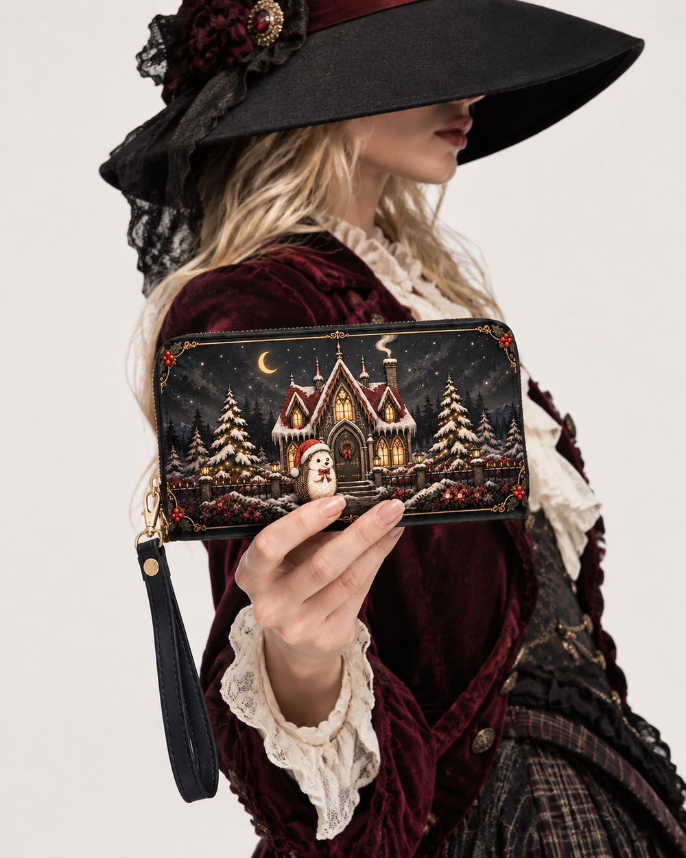 Hedge Cot Long Zip Wallet